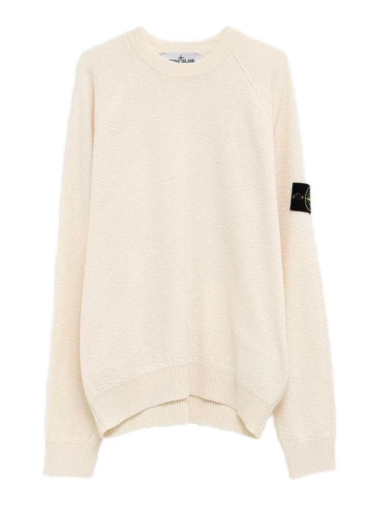 Stone Island Sweaters Ivory