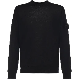 Stone Island Sweaters Black