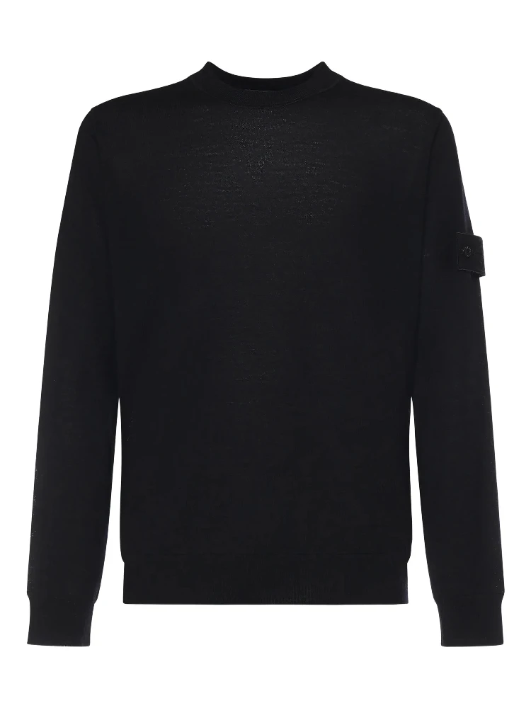Stone Island Sweaters Black