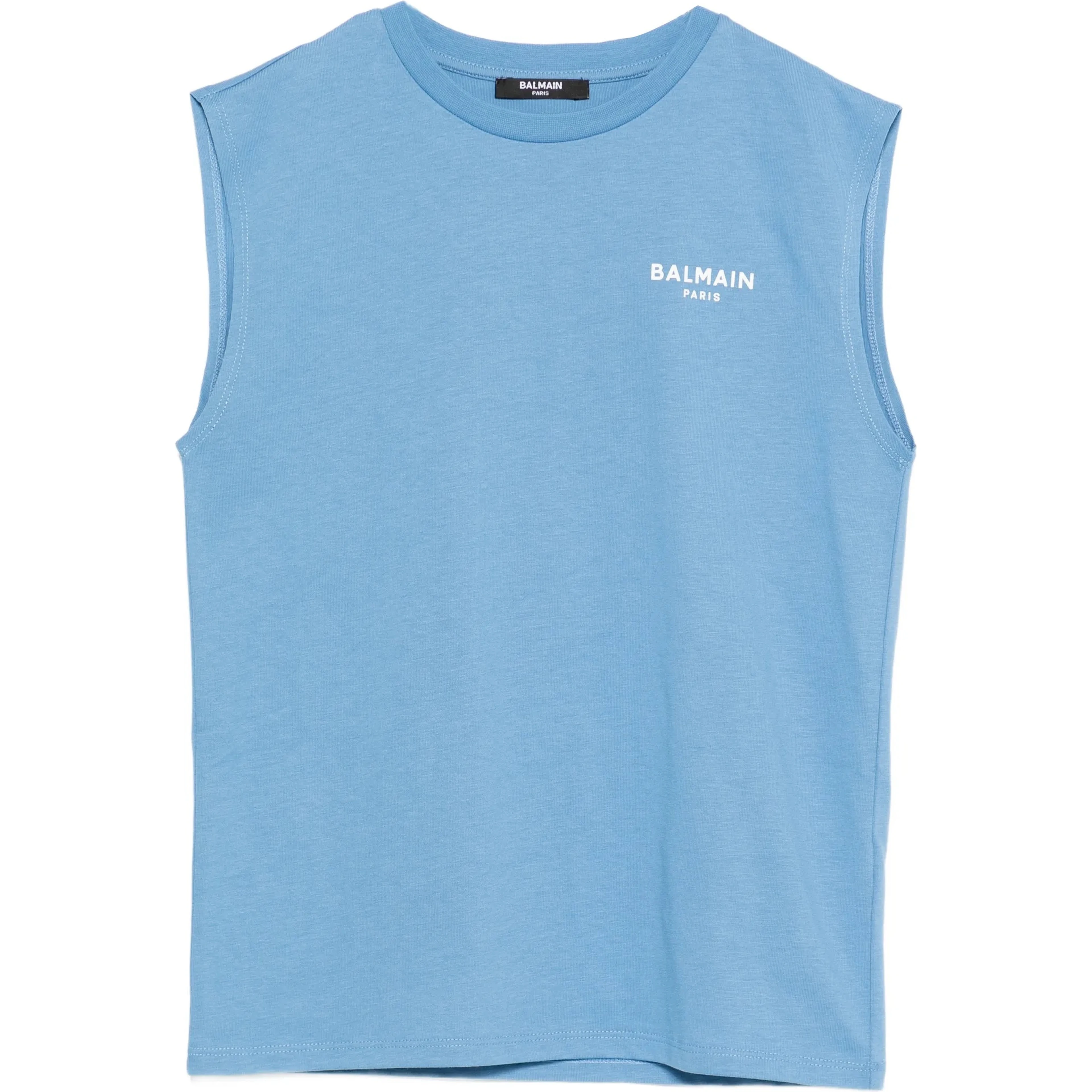 Balmain T-shirts and Polos Clear Blue