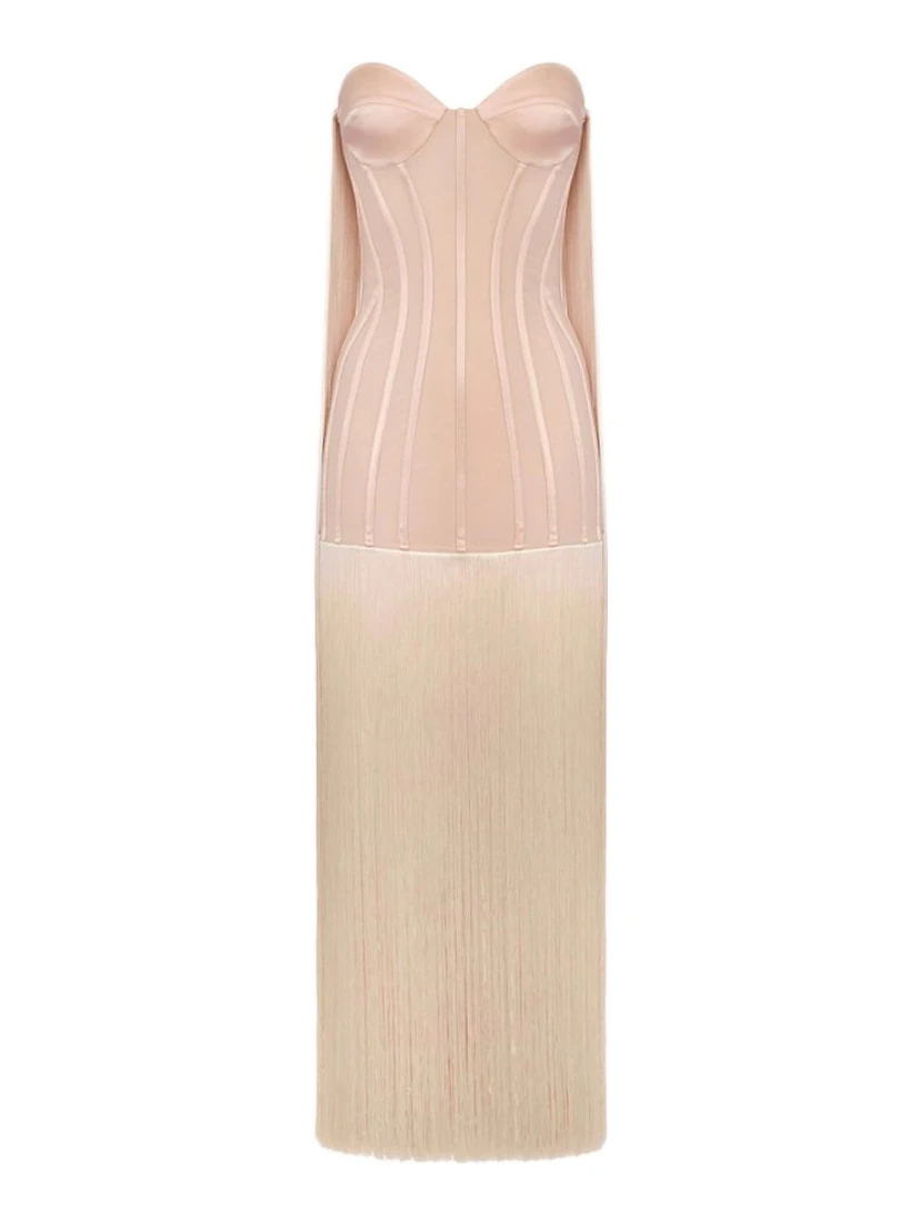 Elisabetta Franchi Dresses Natural