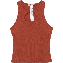 Twin-set T-shirts and Polos Brown