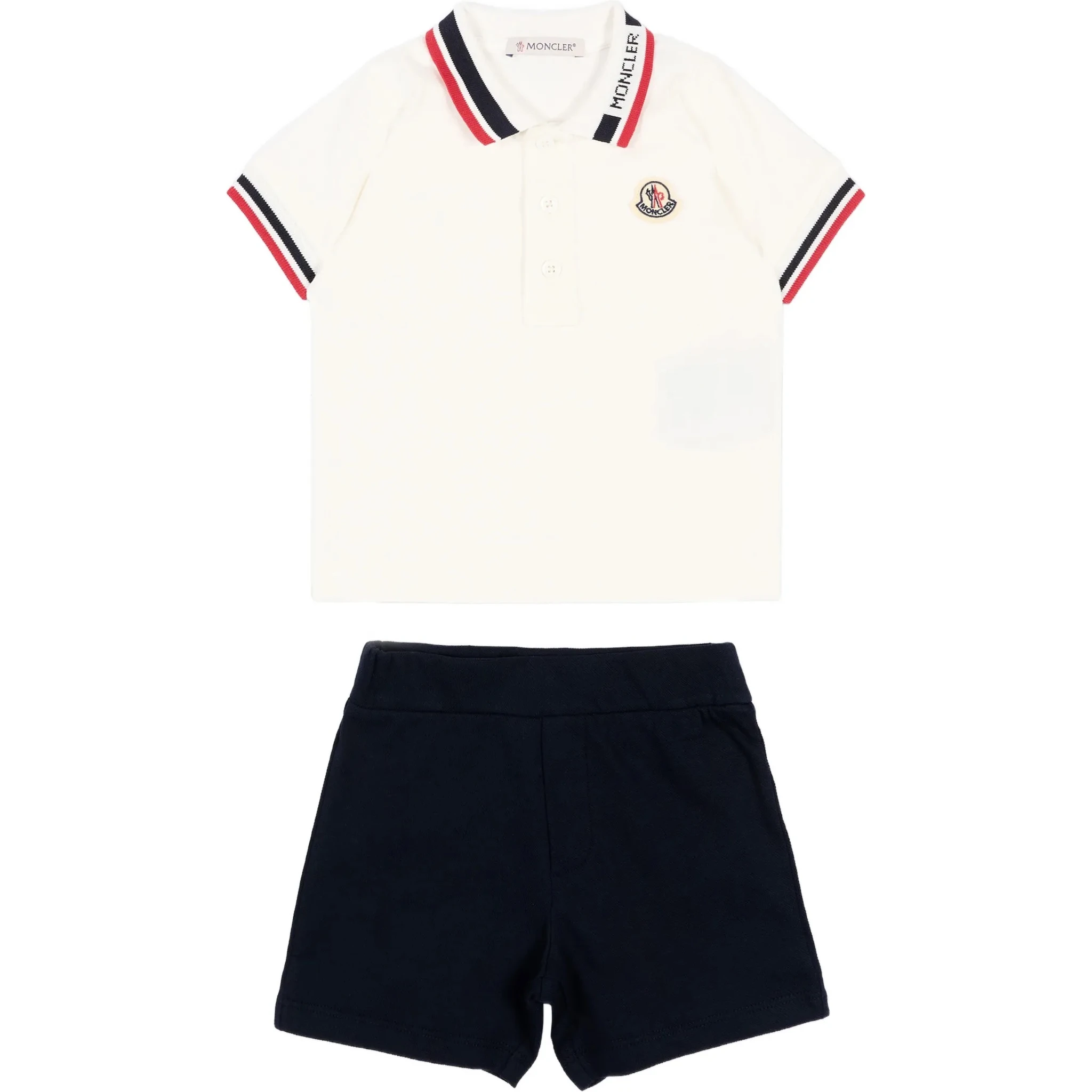 ملابس مونكلير للأطفال... أبيض