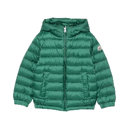 MONCLER KIDS Coats Green