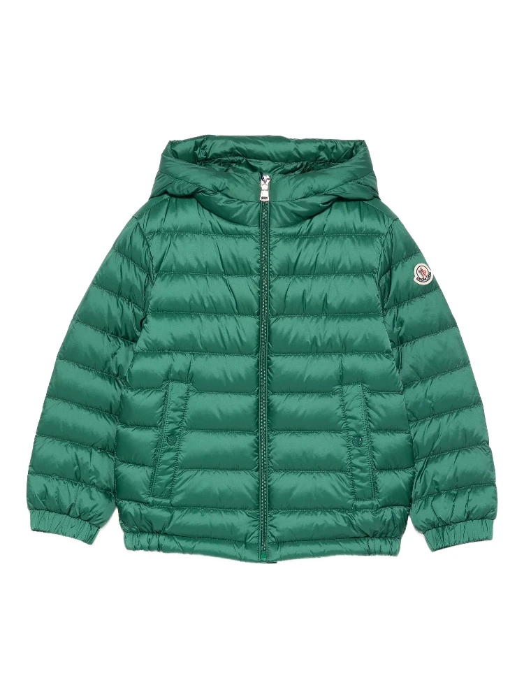 MONCLER KIDS Coats Green
