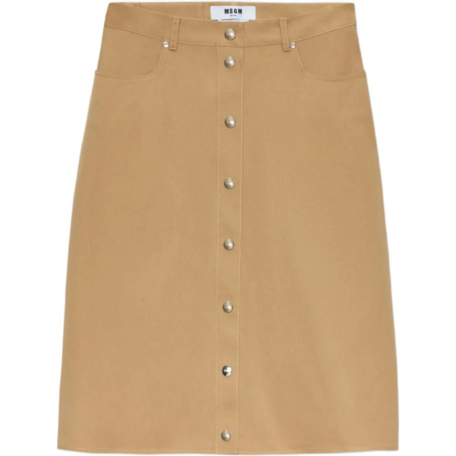 MSGM Skirts Beige