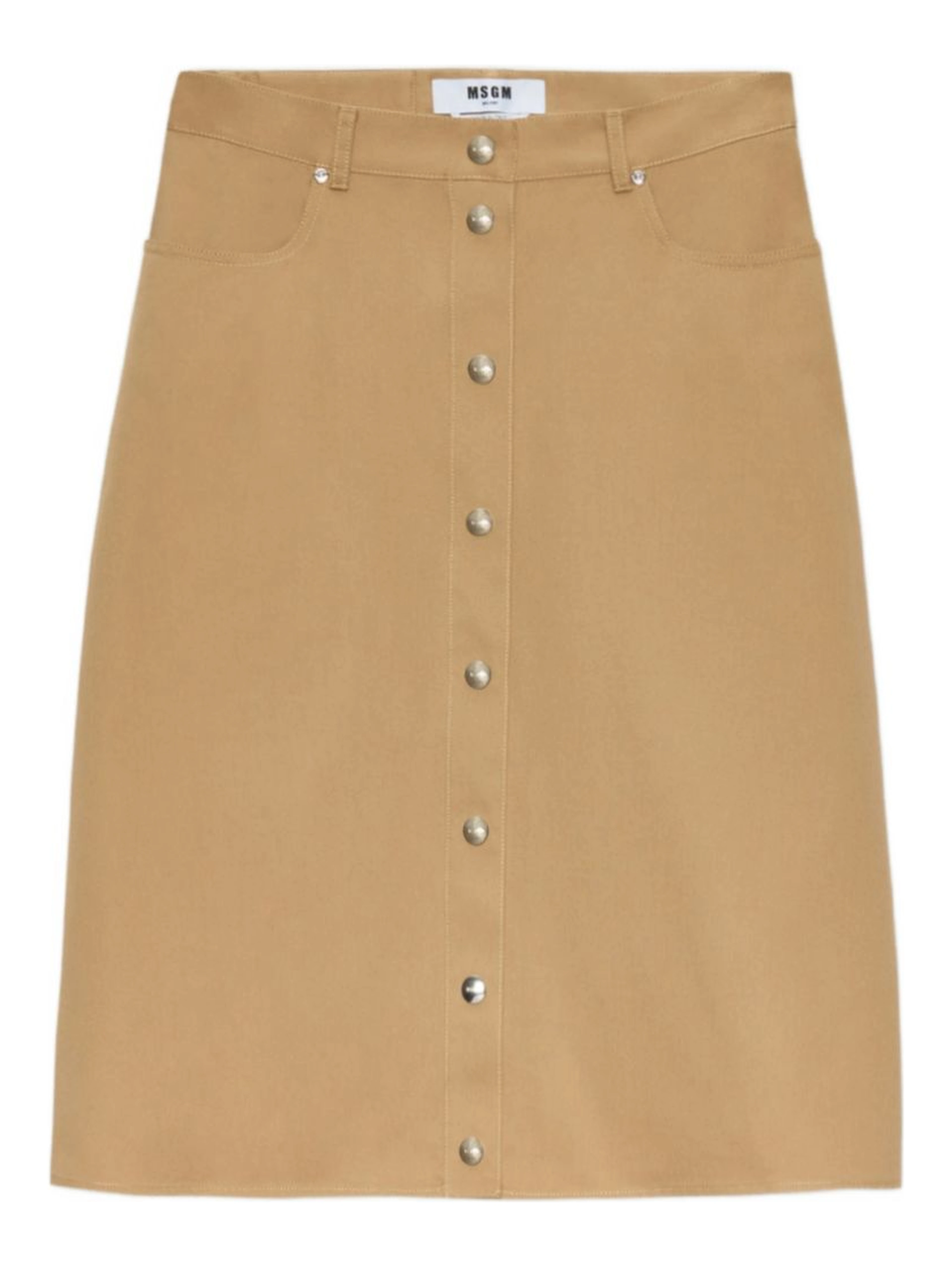 MSGM Skirts Beige