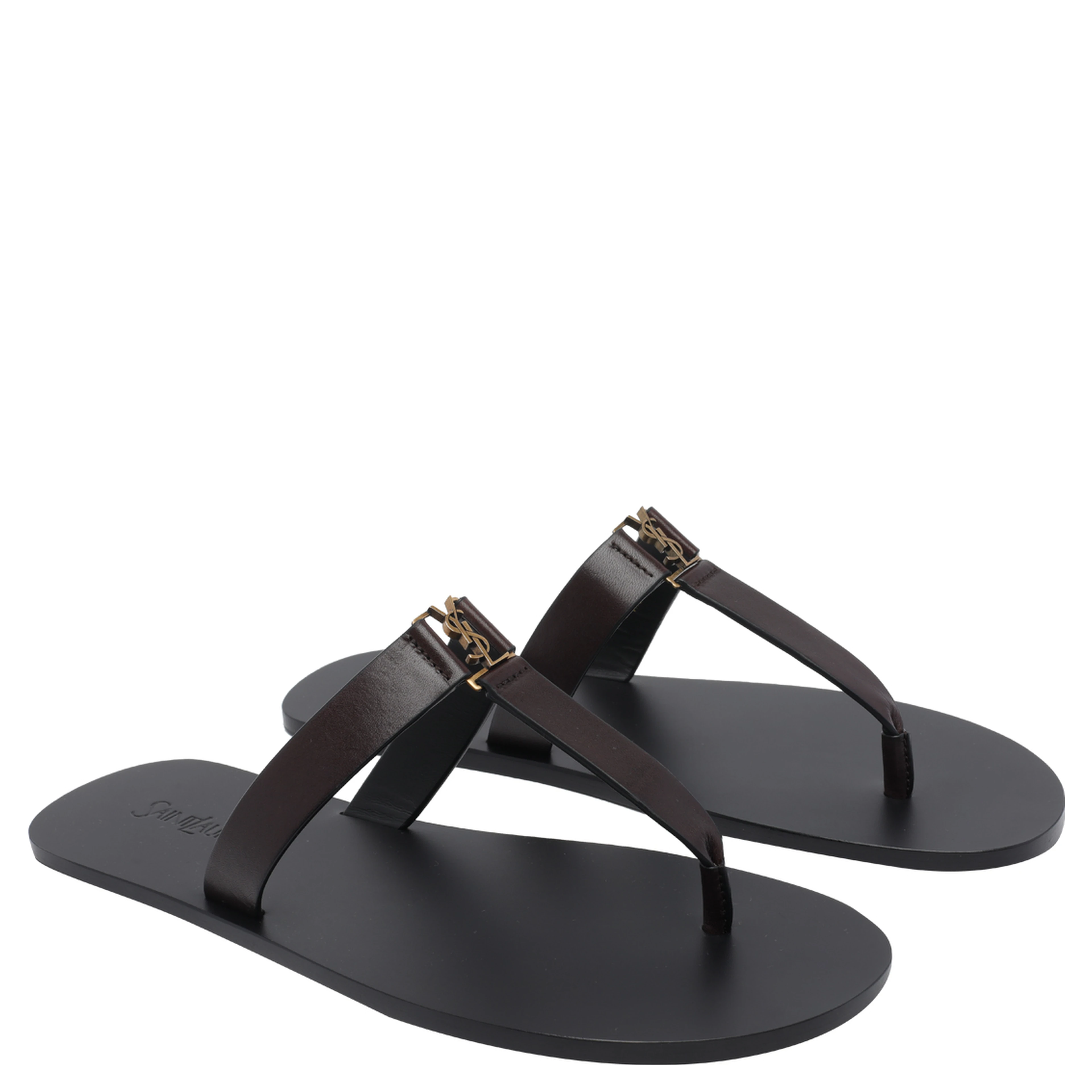 Saint Laurent Sandals Brown