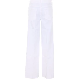 بنطلون جينز أبيض من ماركة Mother Jeans