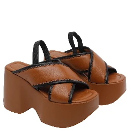 Vic Matie Sandals Brown