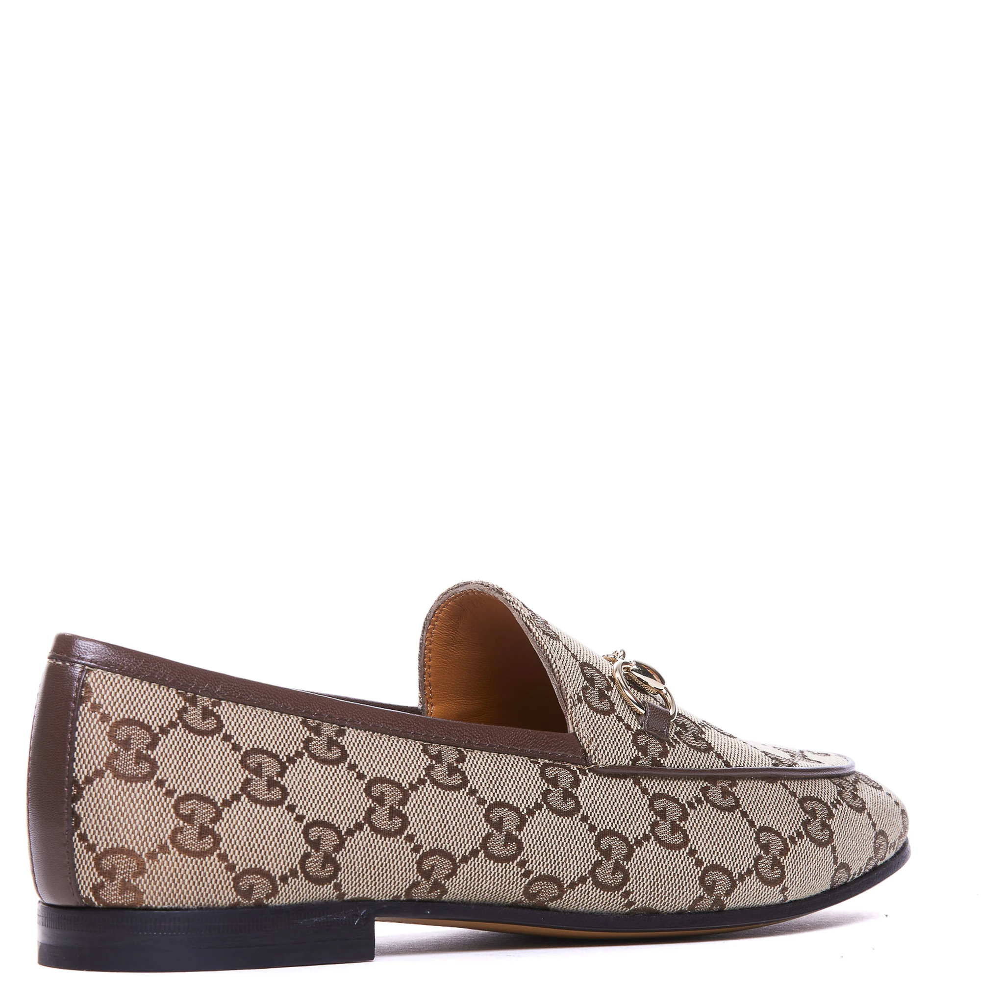 حذاء غوتشي مسطح بيج