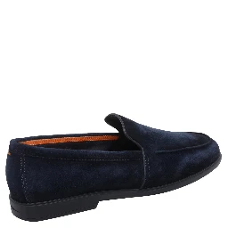 Santoni Flat shoes Blue