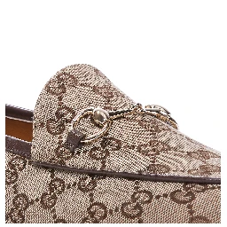 حذاء غوتشي مسطح بيج