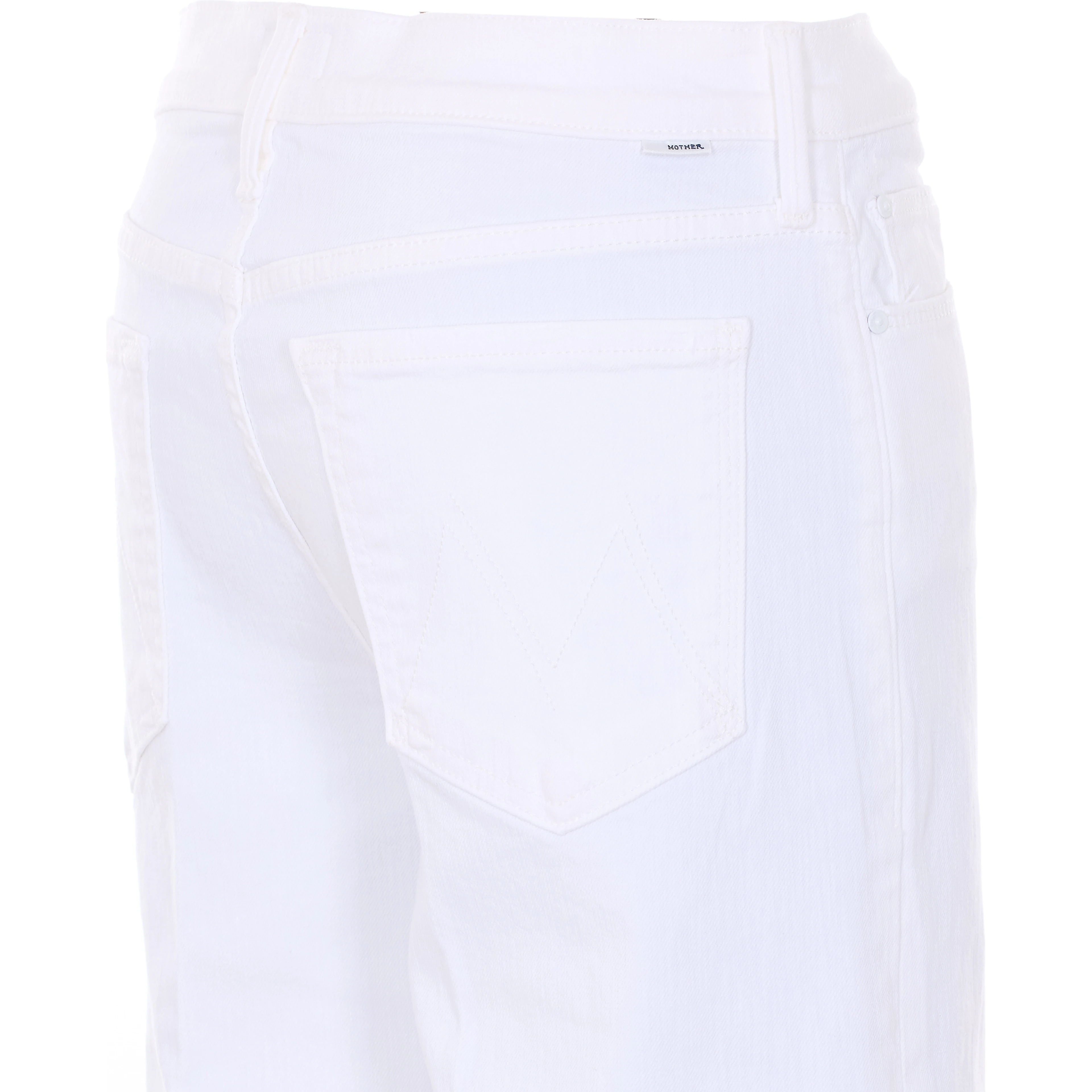 Mother Jeans White