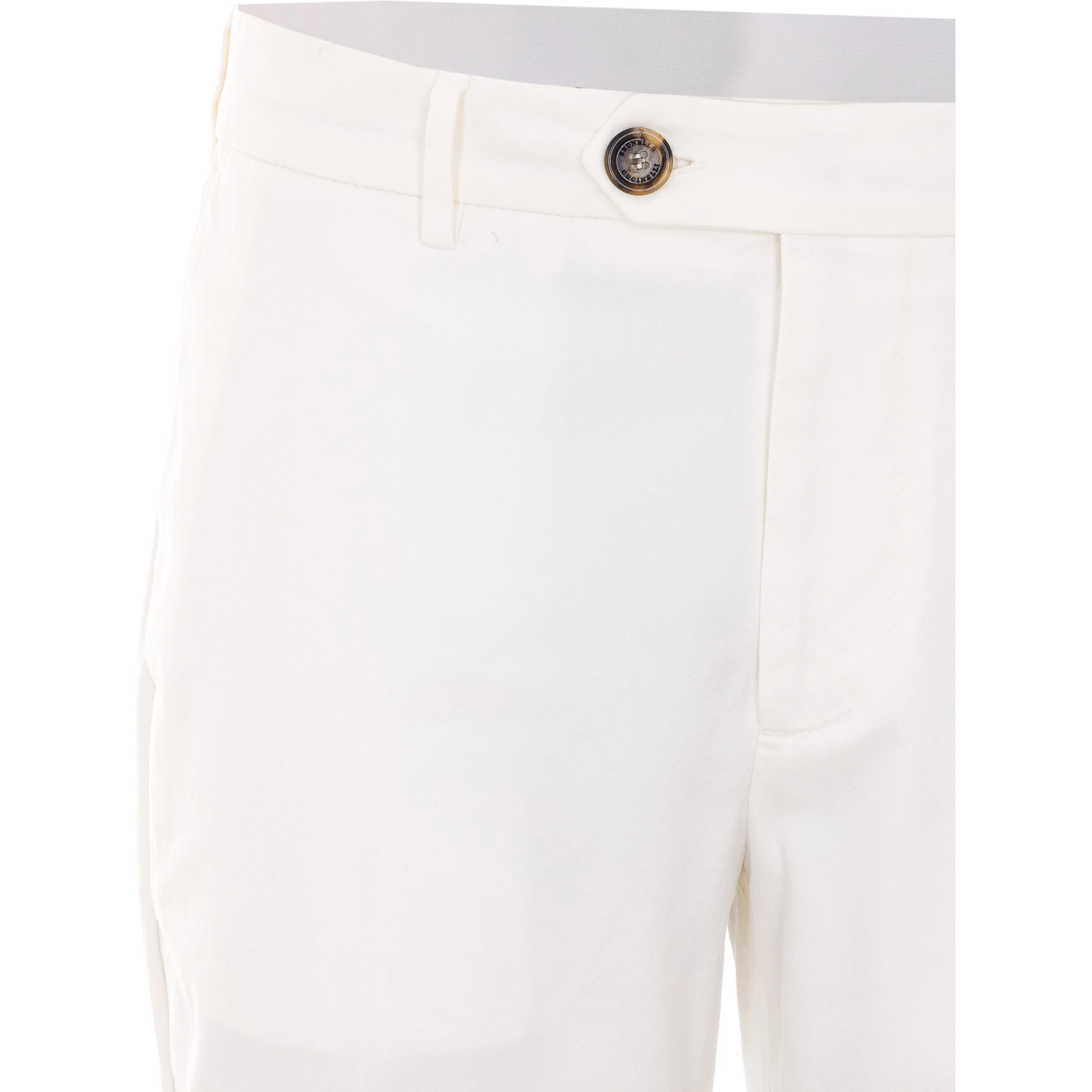 Brunello Cucinelli Trousers White