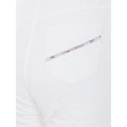 Elisabetta Franchi Trousers White
