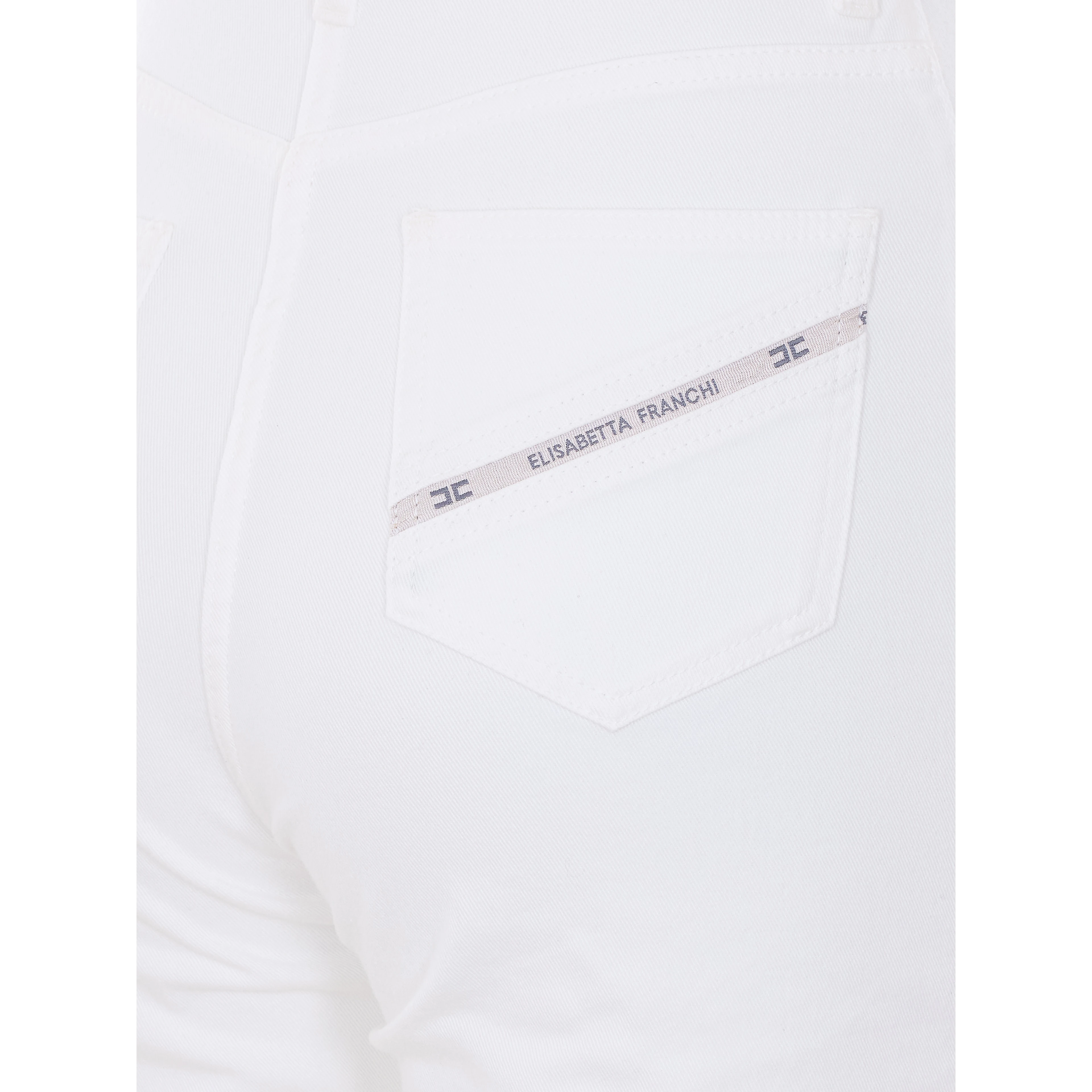 Elisabetta Franchi Trousers White
