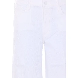 بنطلون جينز أبيض من ماركة Mother Jeans