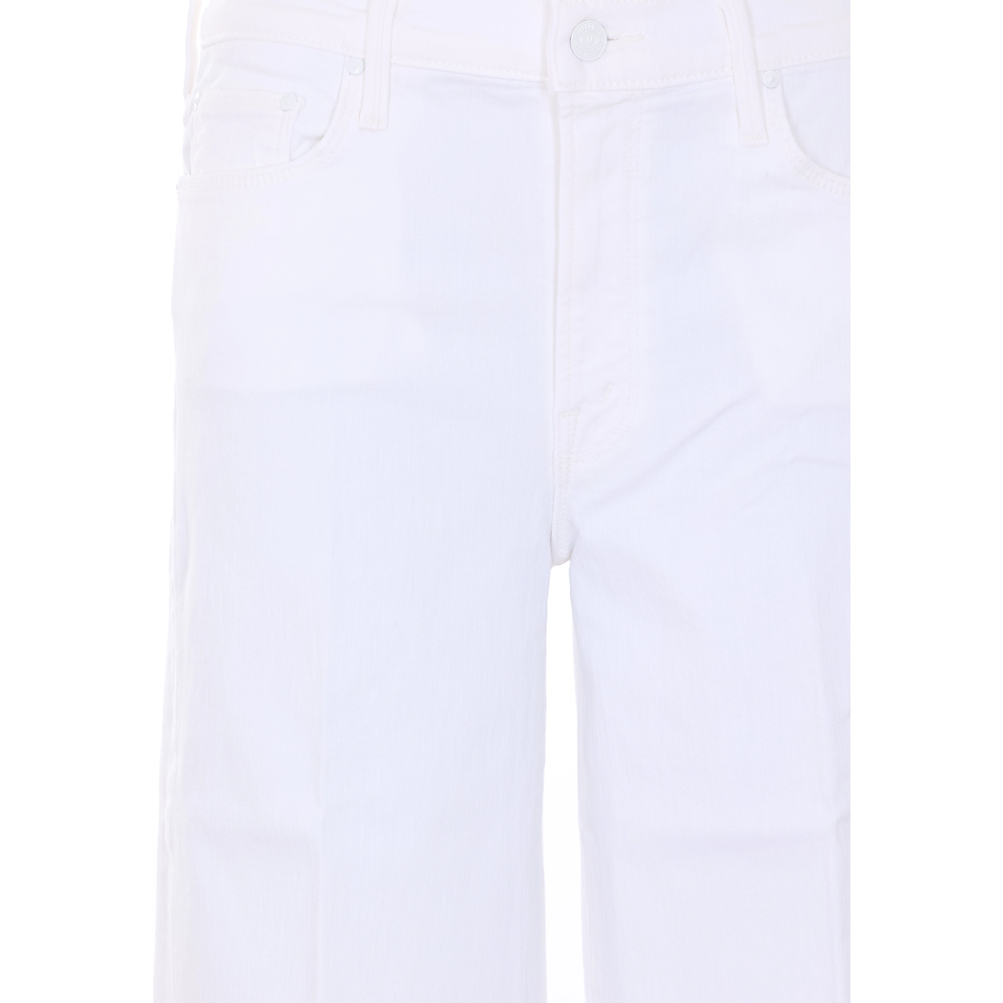 Mother Jeans White