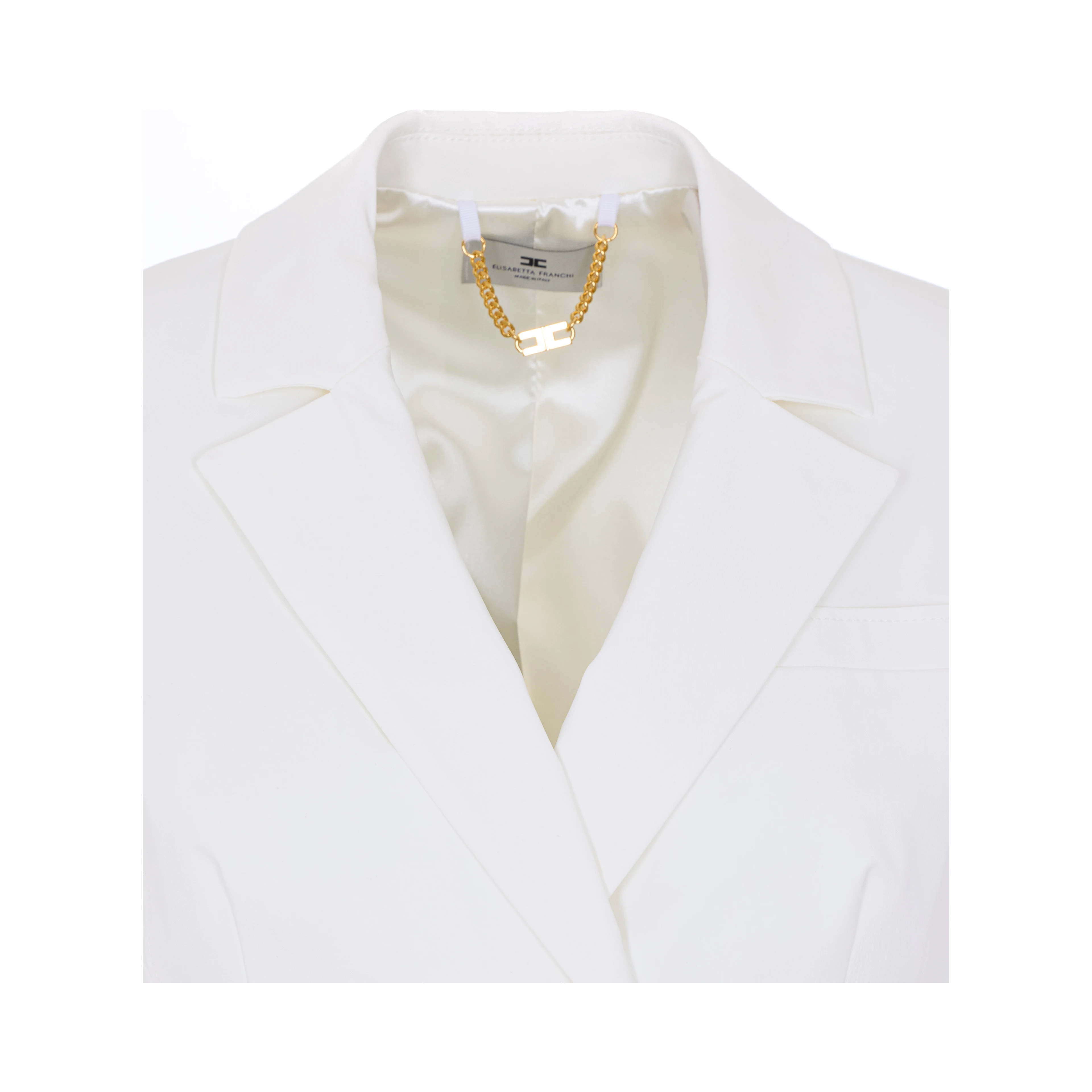 Elisabetta Franchi Jackets White