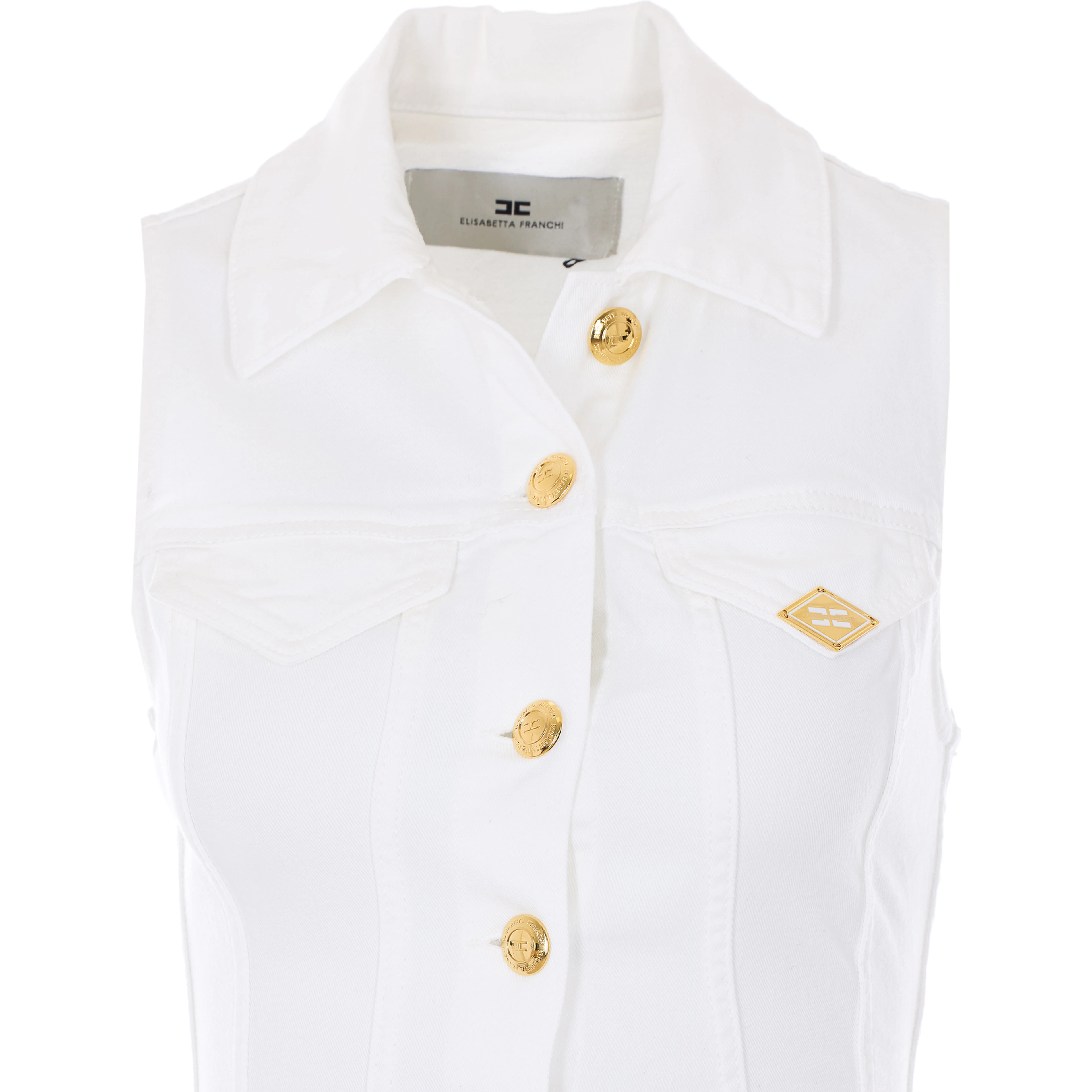Elisabetta Franchi Trousers White