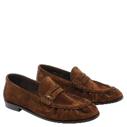 Saint Laurent  Flat shoes Brown