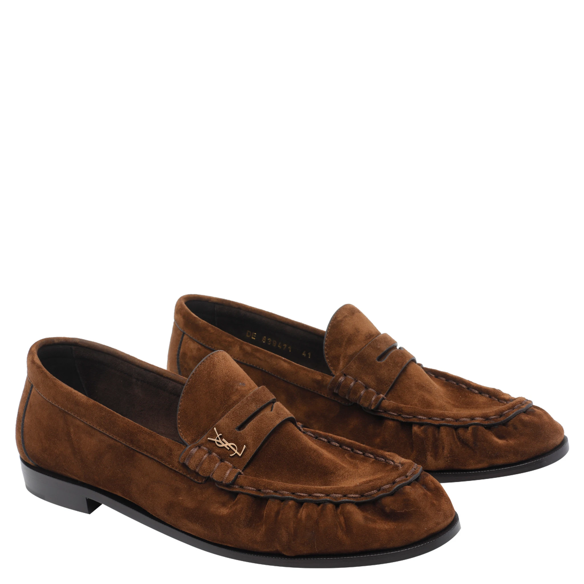 Saint Laurent  Flat shoes Brown