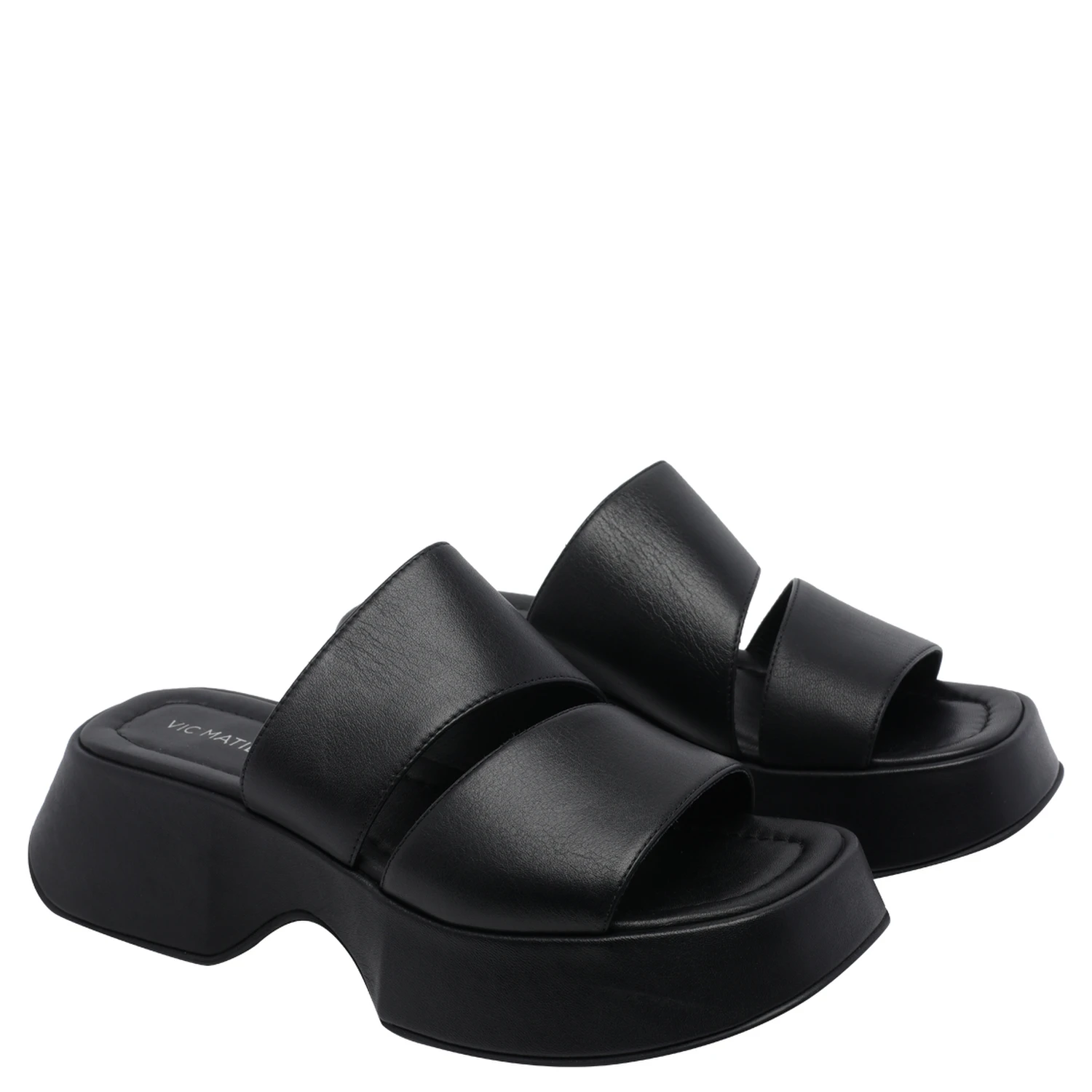 Vic Matie Sandals Black