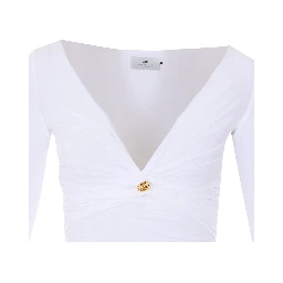 Elisabetta Franchi Top White