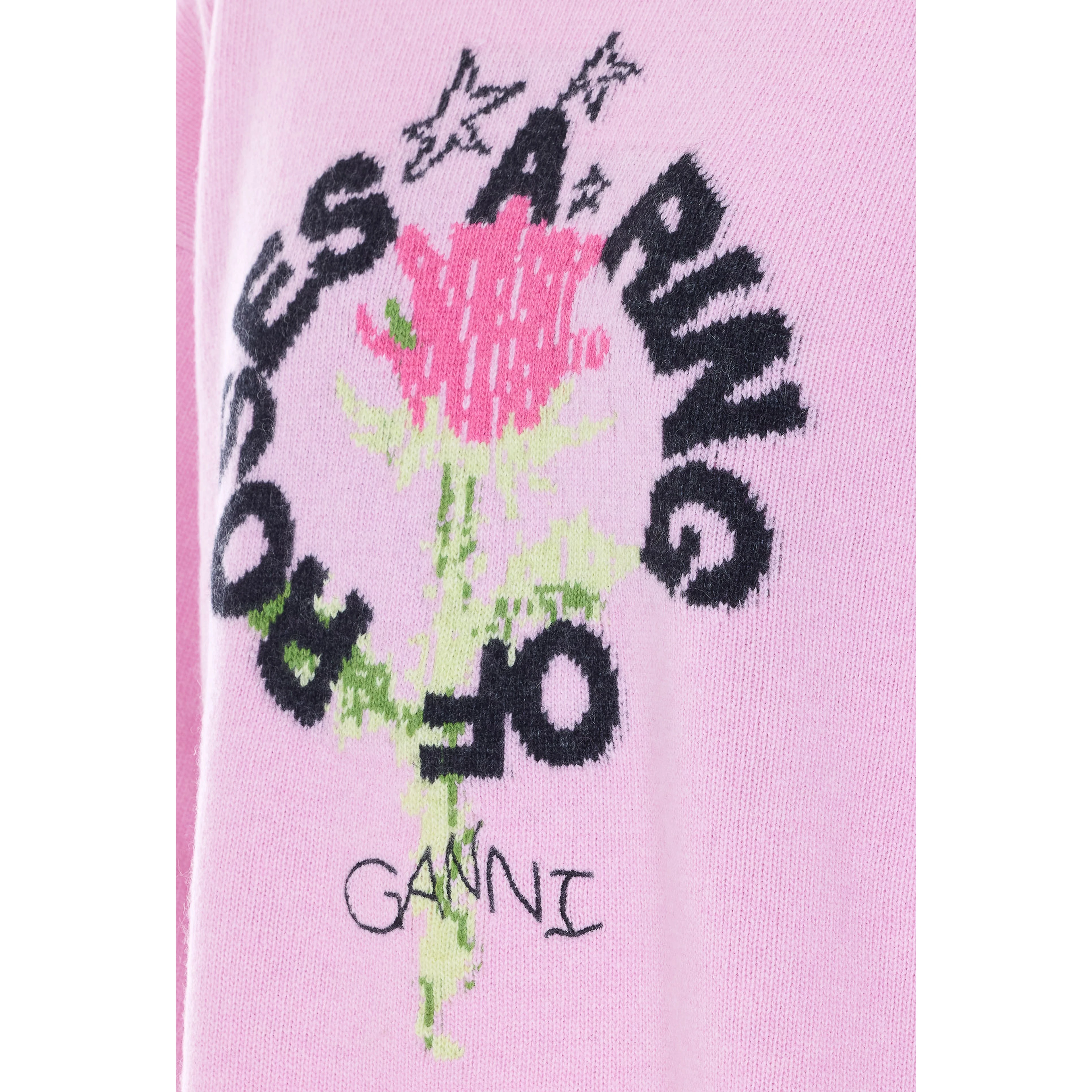 GANNI Sweaters Pink