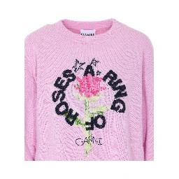 GANNI Sweaters Pink