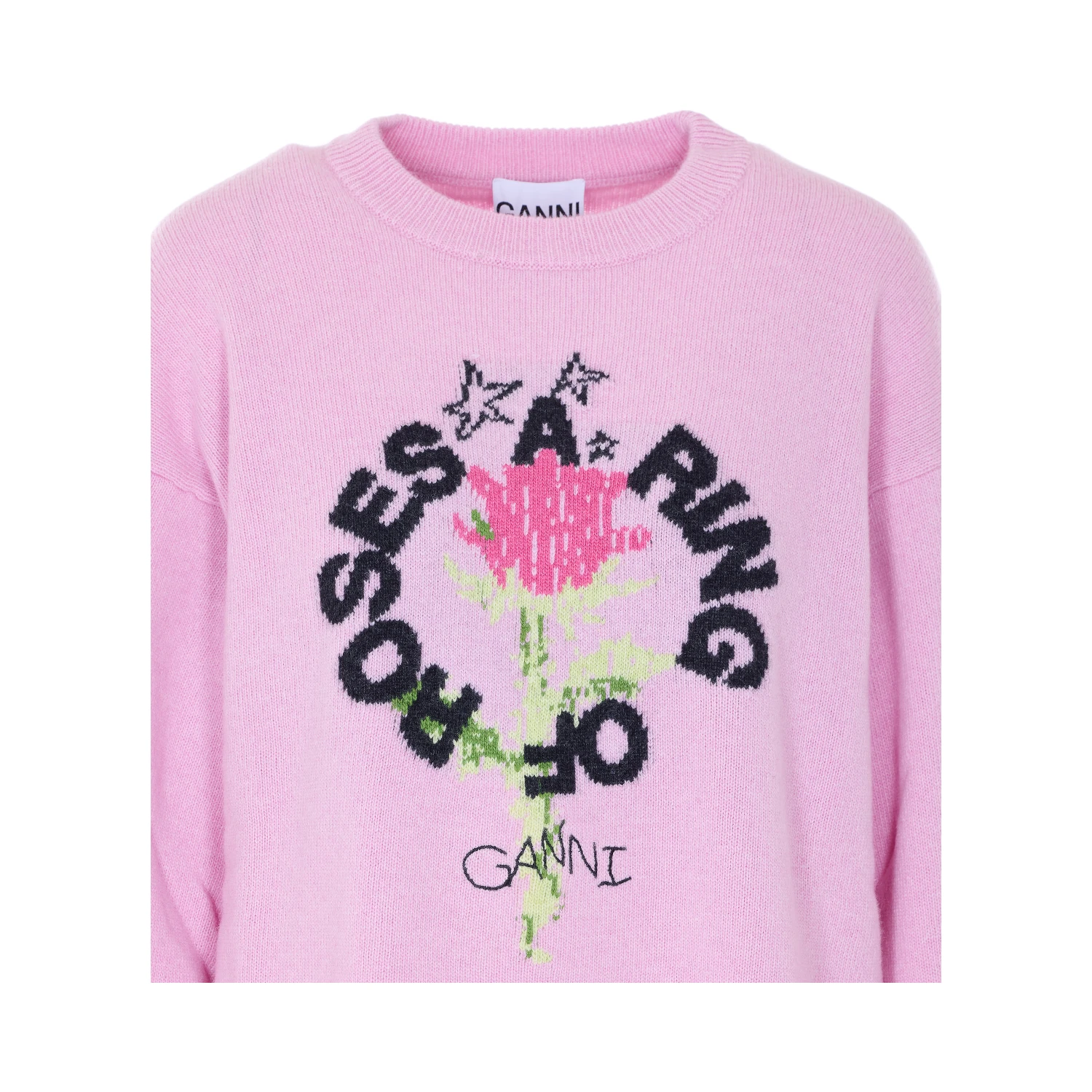 GANNI Sweaters Pink