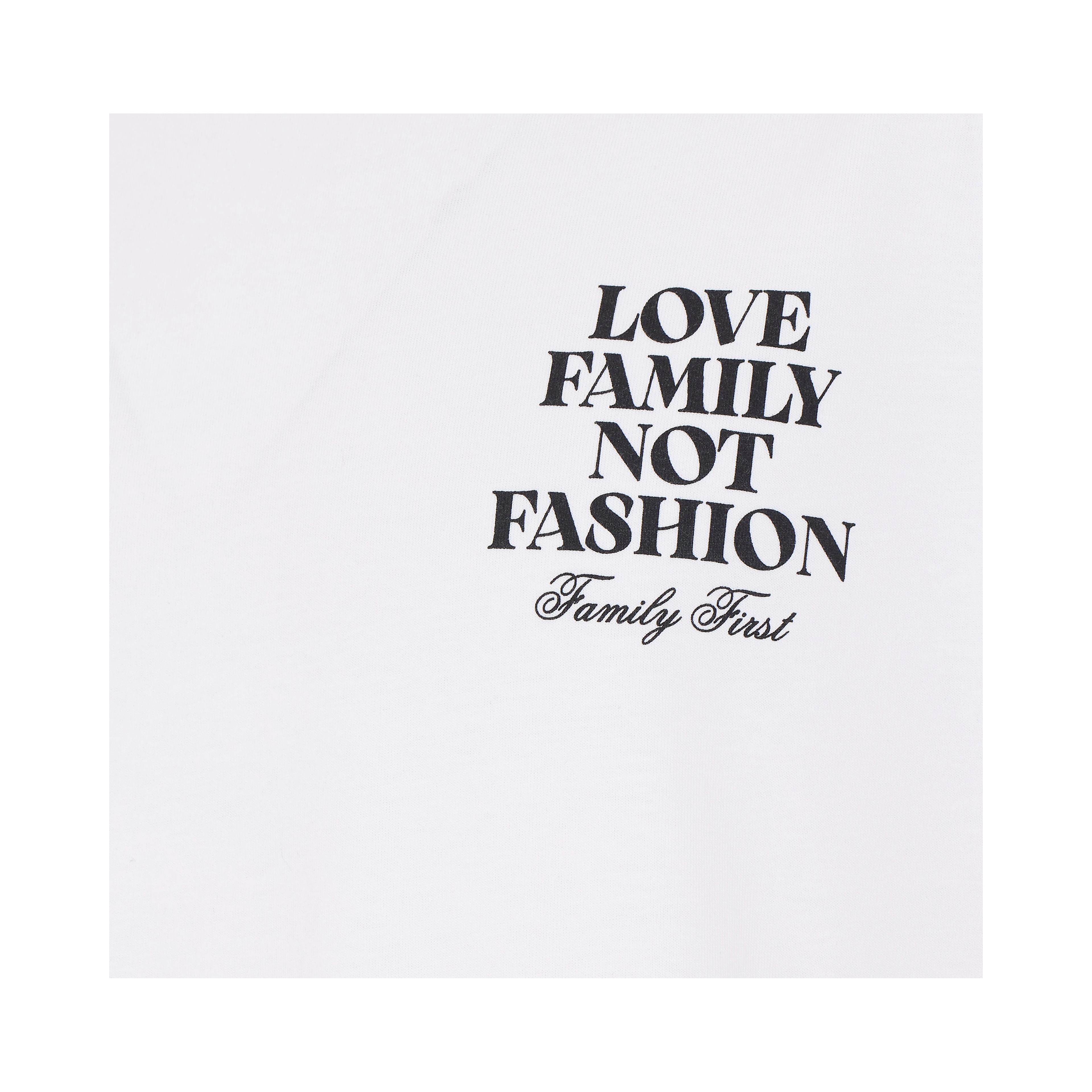 Family First T-shirts and Polos White