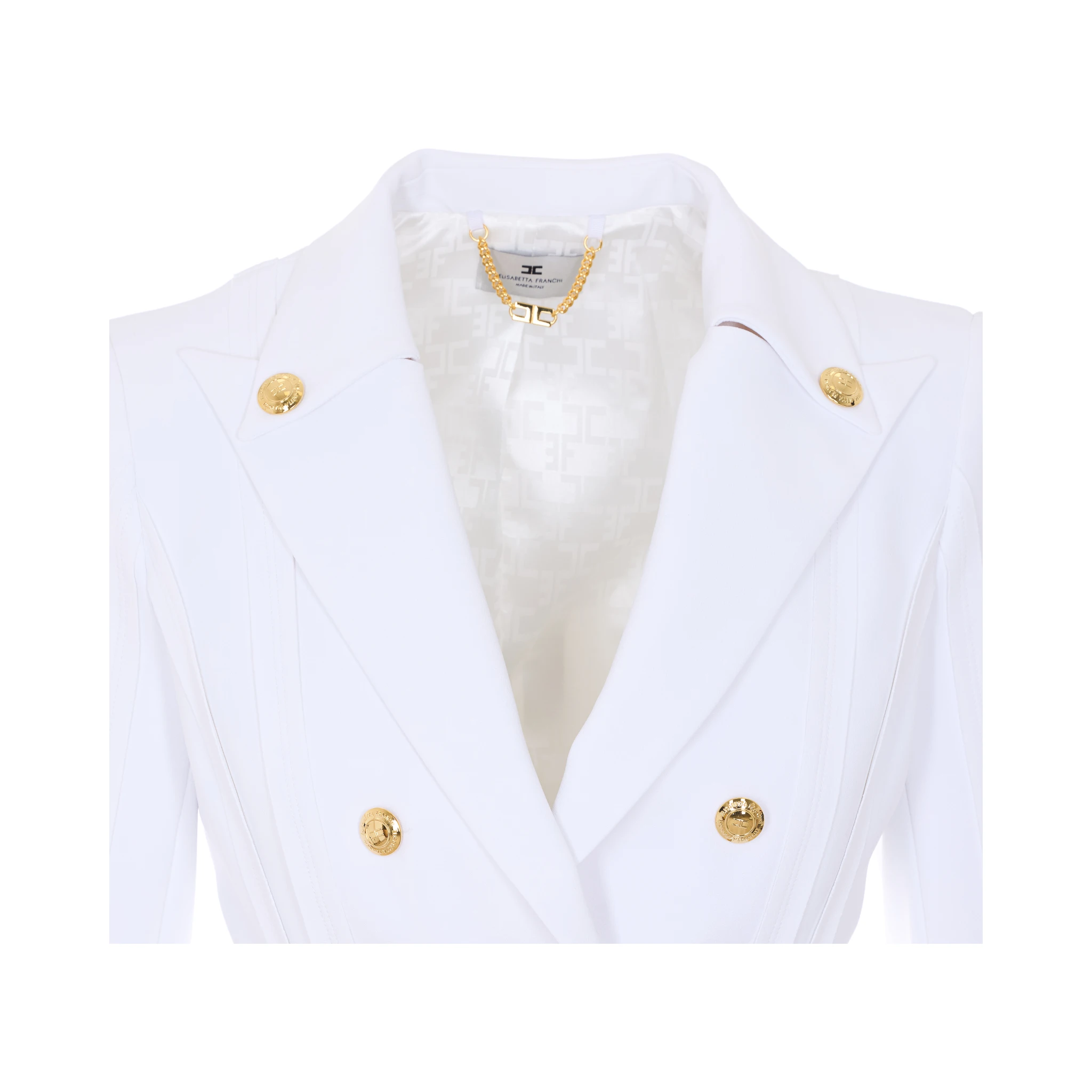 Elisabetta Franchi Jackets White
