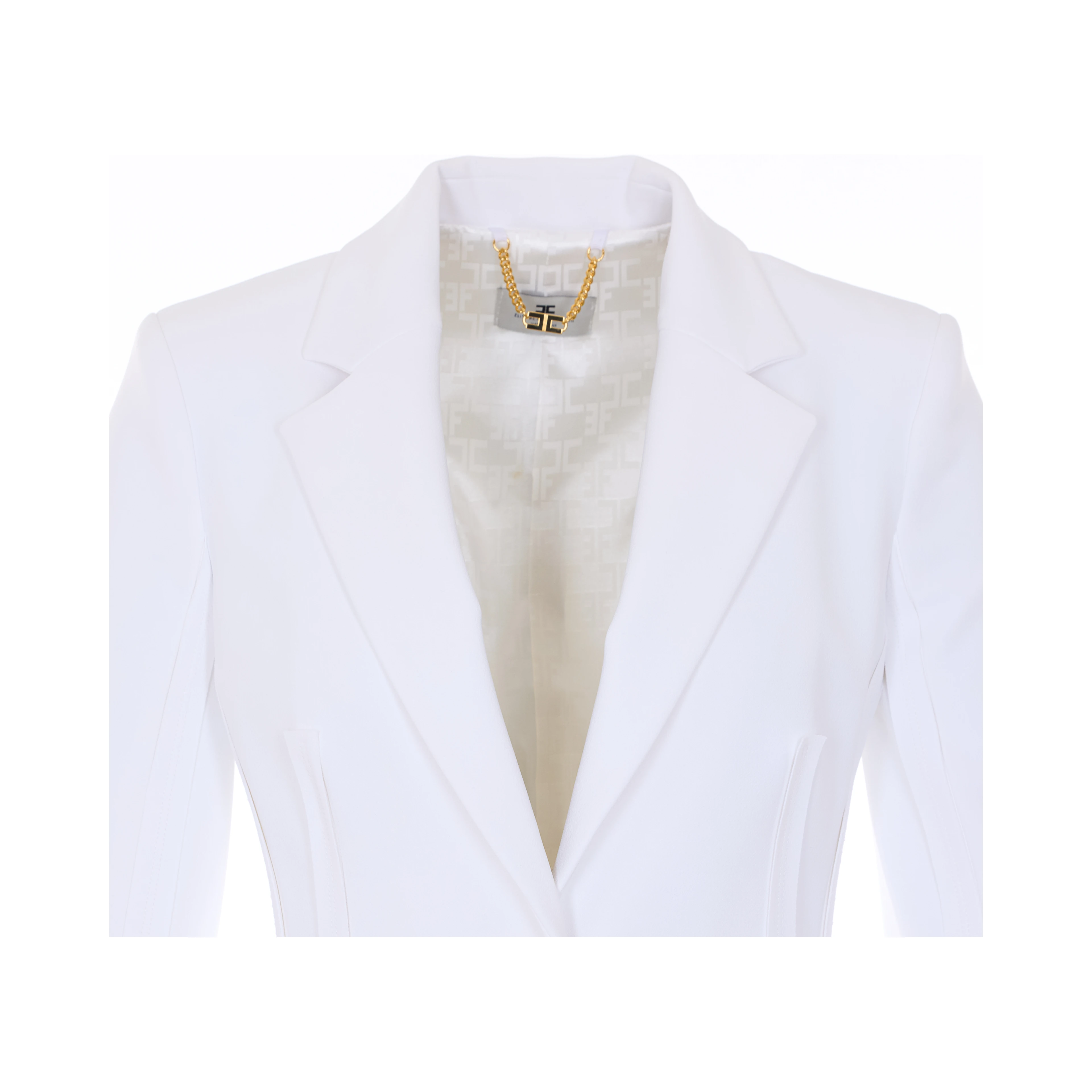 Elisabetta Franchi Jackets White