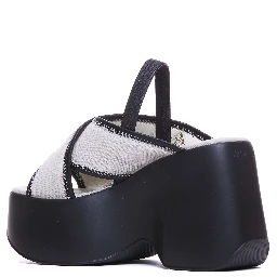 Vic Matie Sandals Black