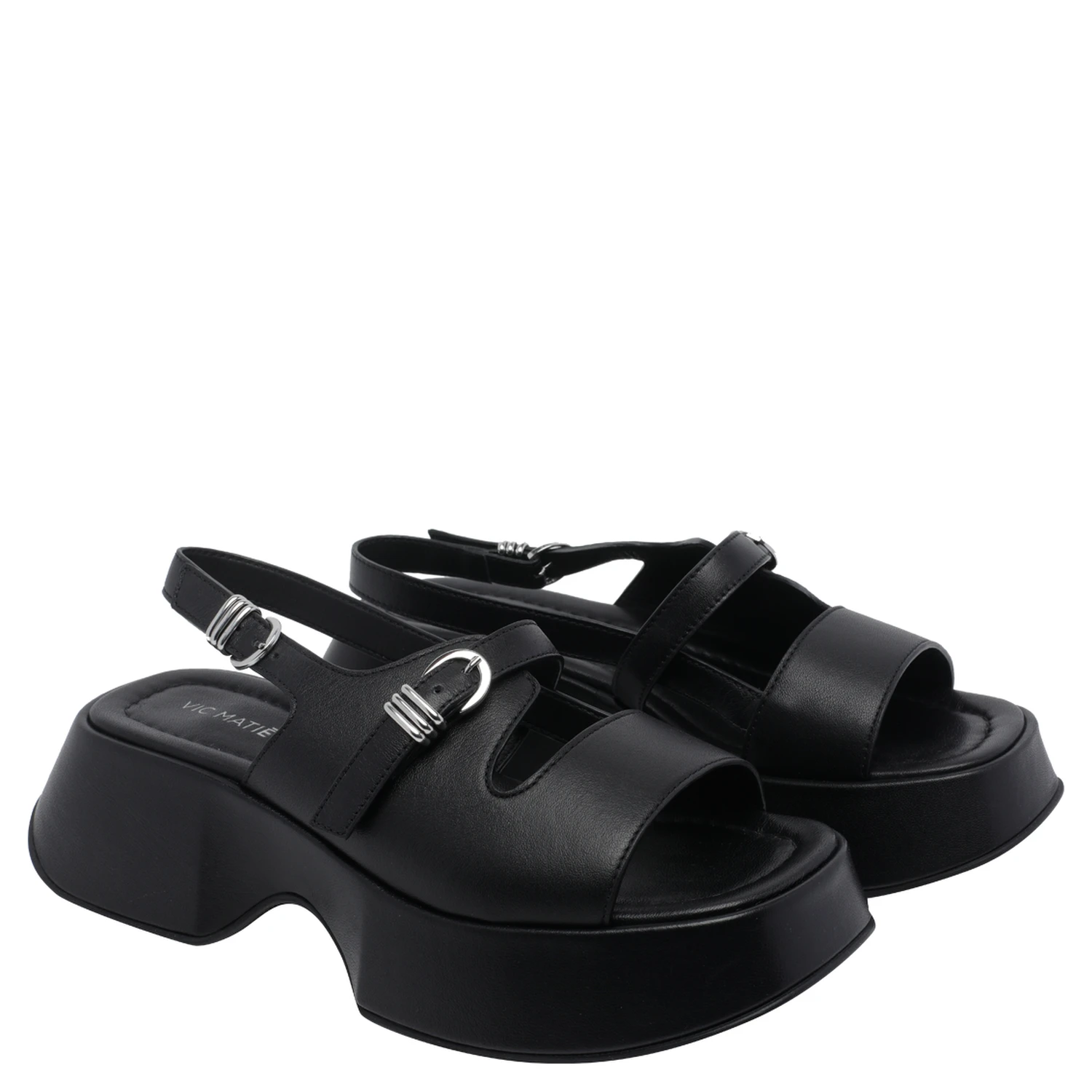 Vic Matie Sandals Black