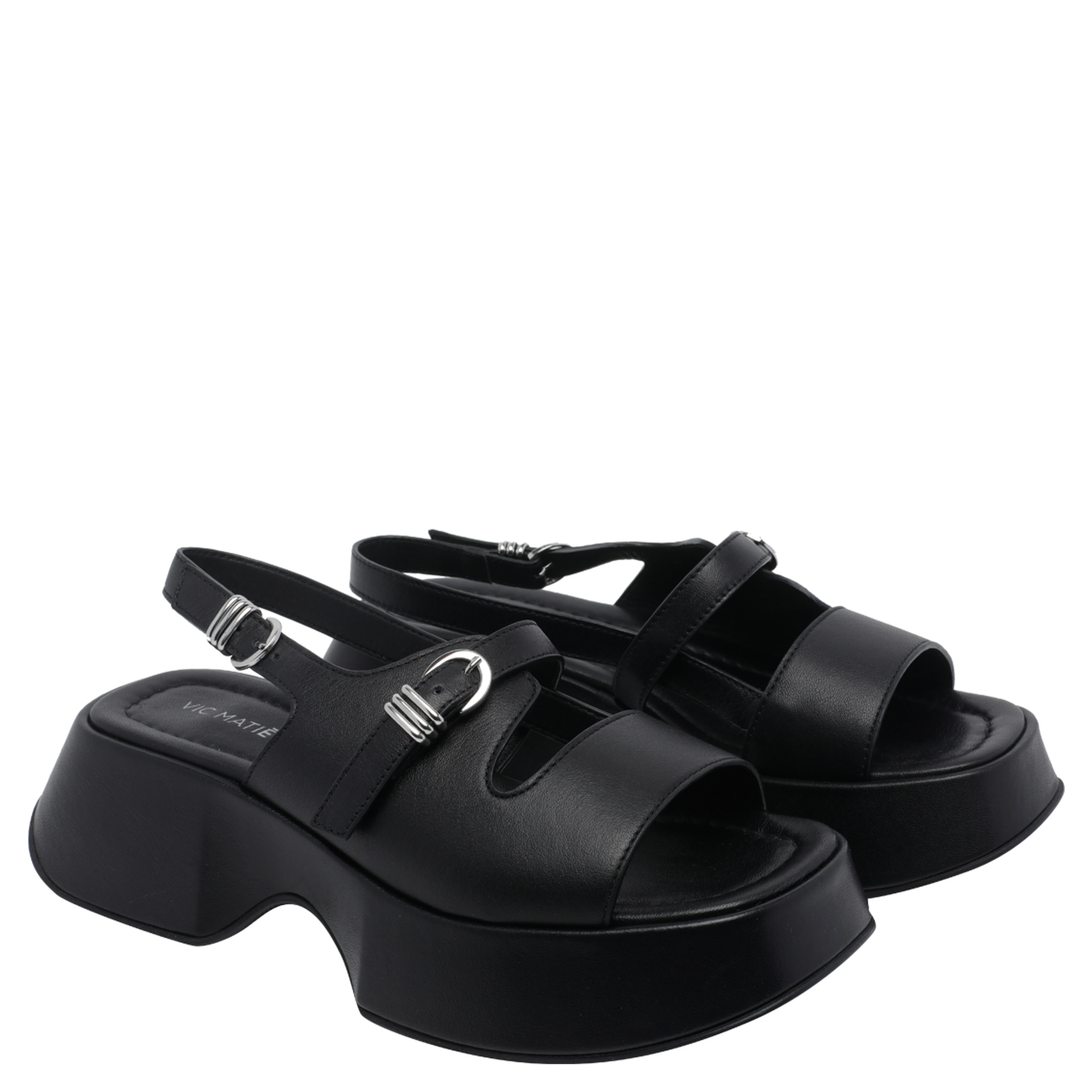 Vic Matie Sandals Black