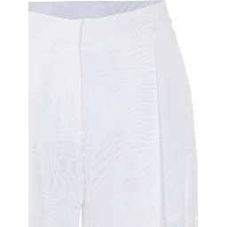 Elisabetta Franchi Trousers White