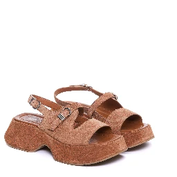 Vic Matie Sandals Brown
