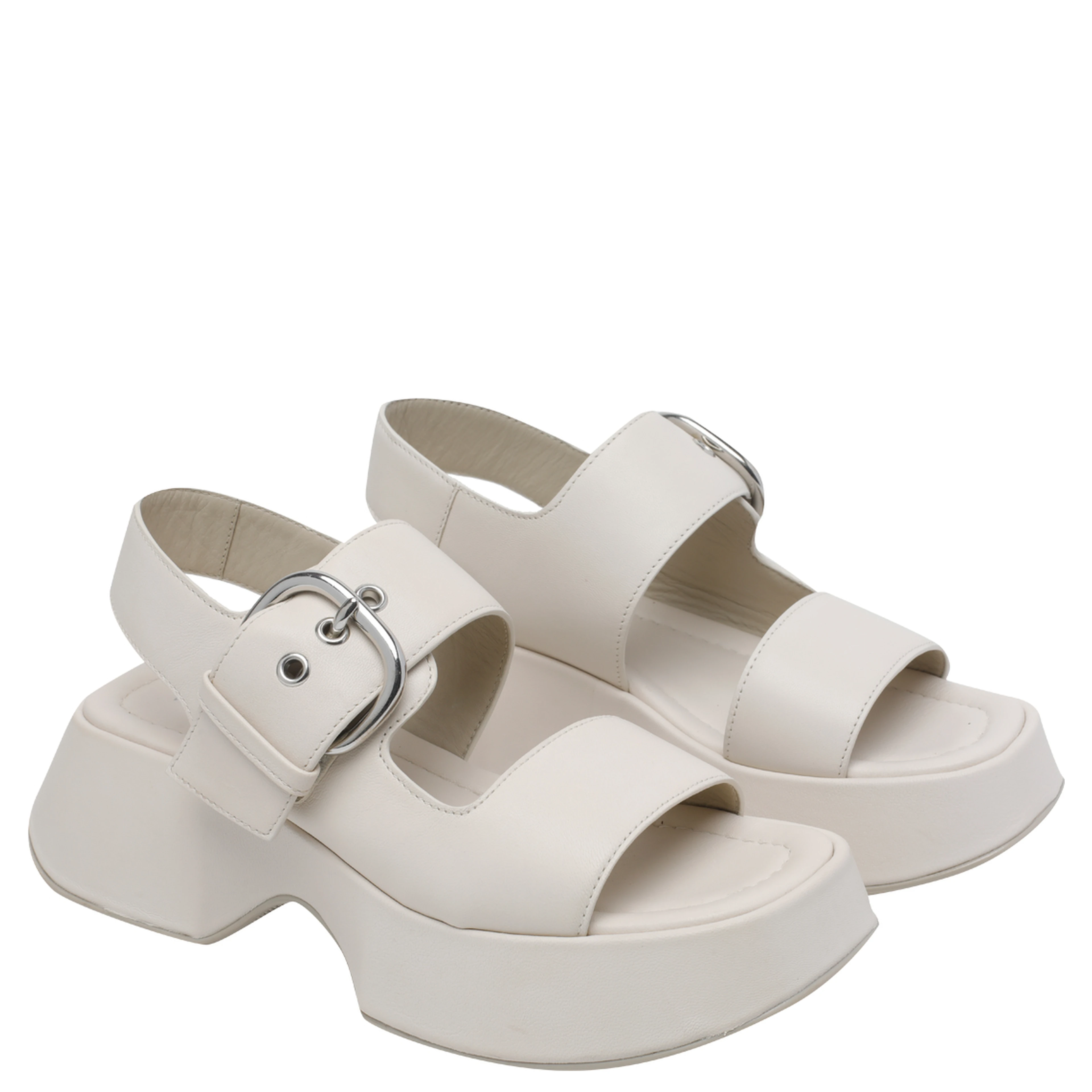 Vic Matie Sandals White