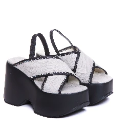Vic Matie Sandals Black