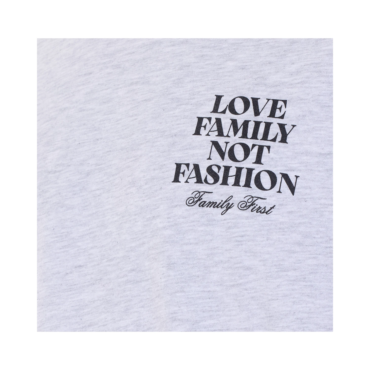 Family First T-shirts and Polos Grey