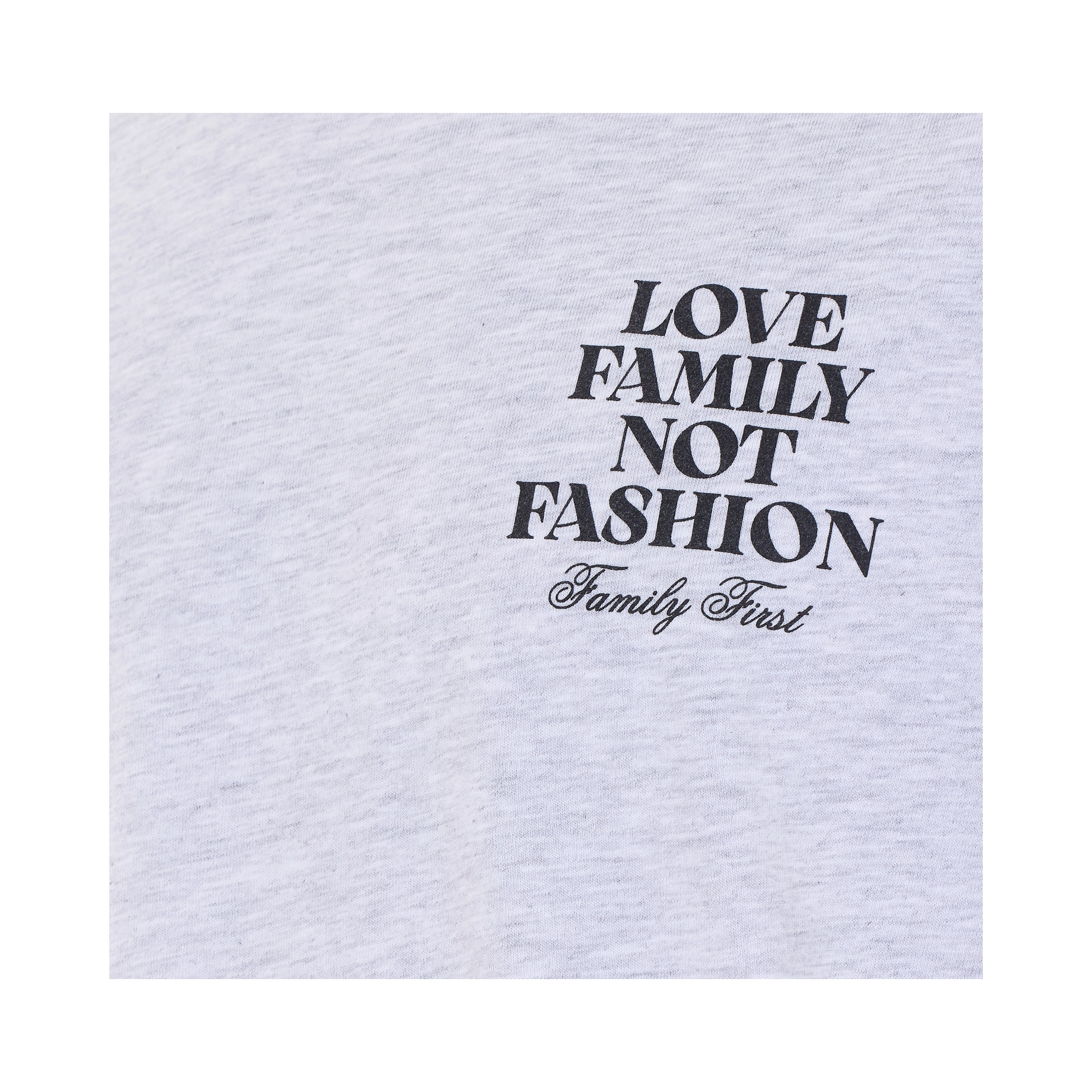 Family First T-shirts and Polos Grey