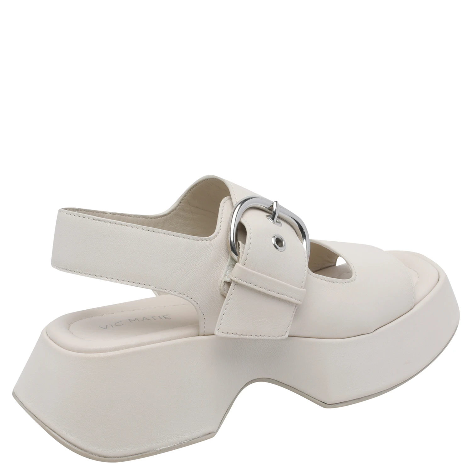 Vic Matie Sandals White