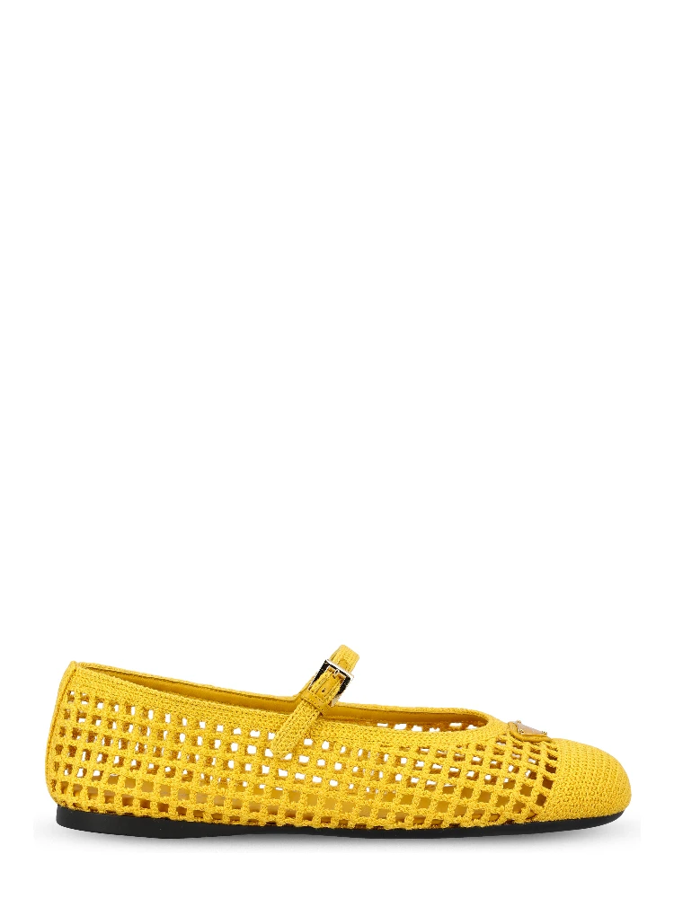 Prada Flat shoes Yellow