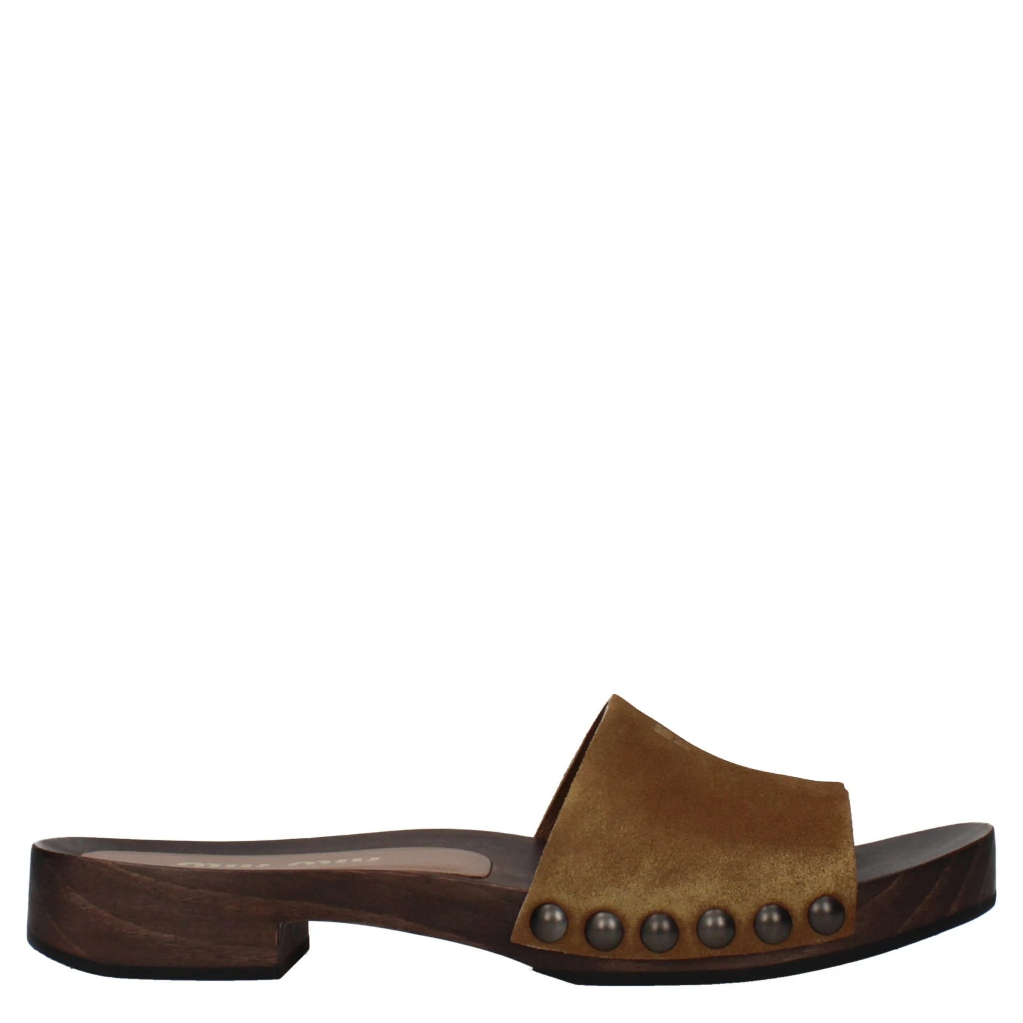Brown Leather Slippers