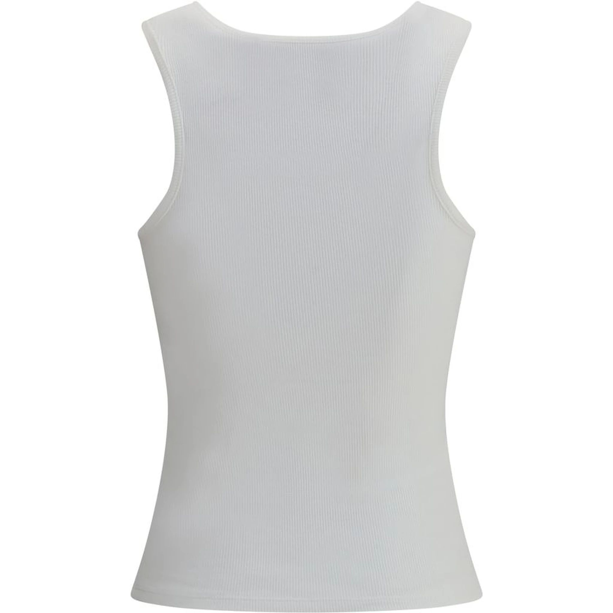 White Cotton Tank Tops
