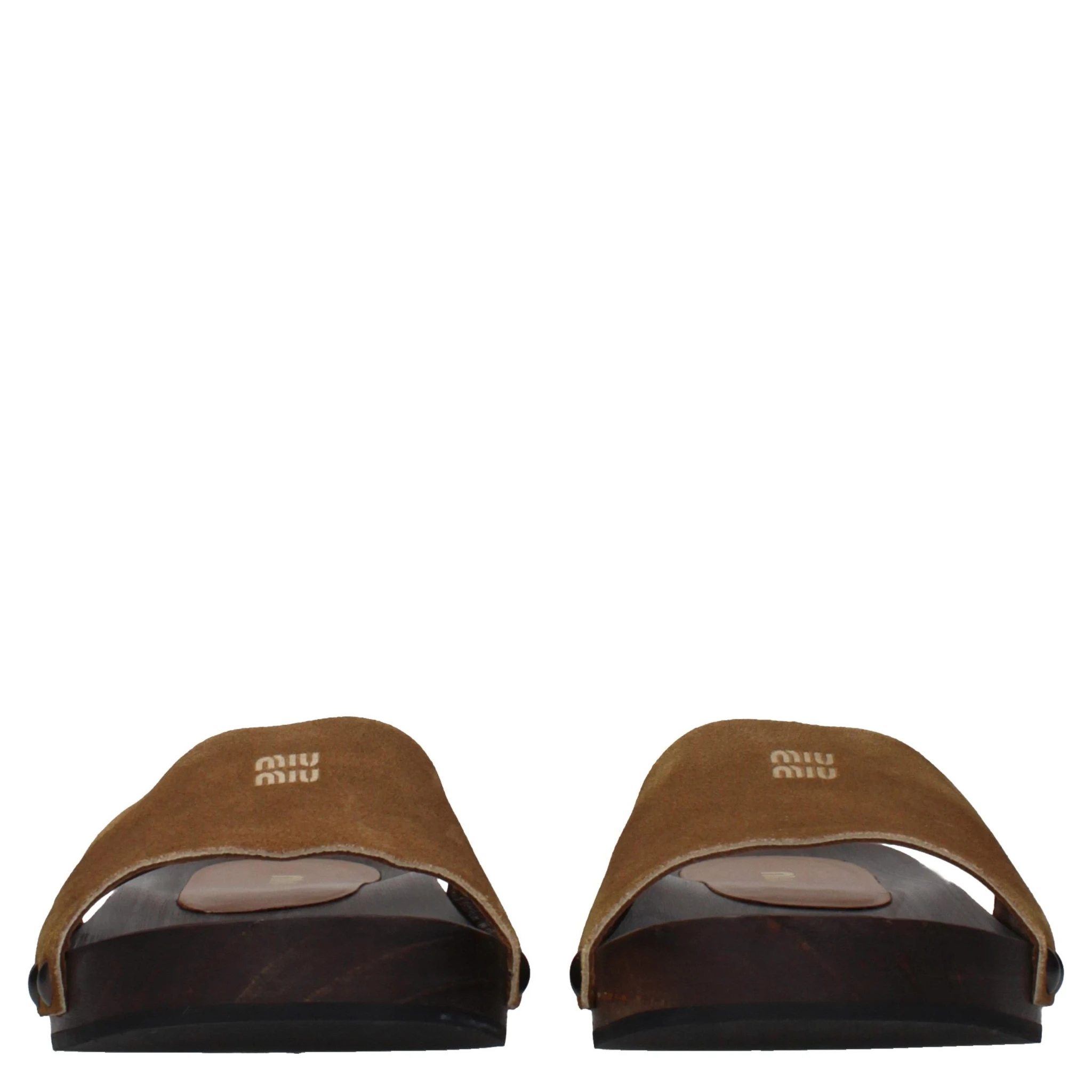 Brown Leather Slippers