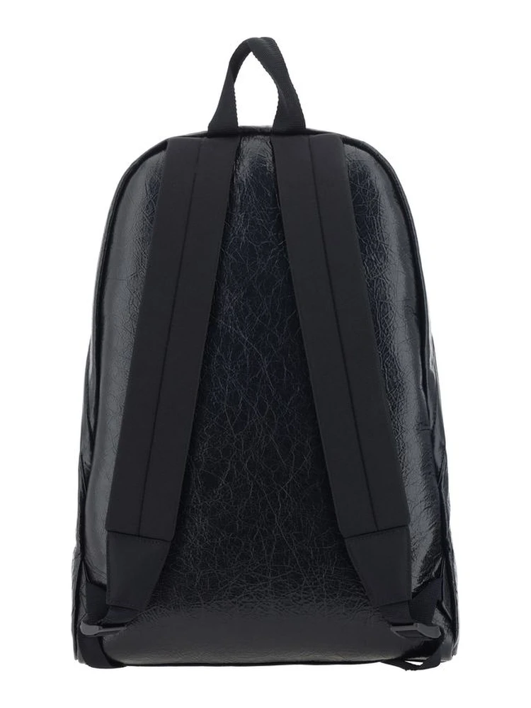 Black Calf Leather Bos Taurus Backpack alternative